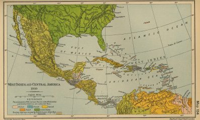 Mapa-histrico-de-Amrica-Central-y-Caribe-1910