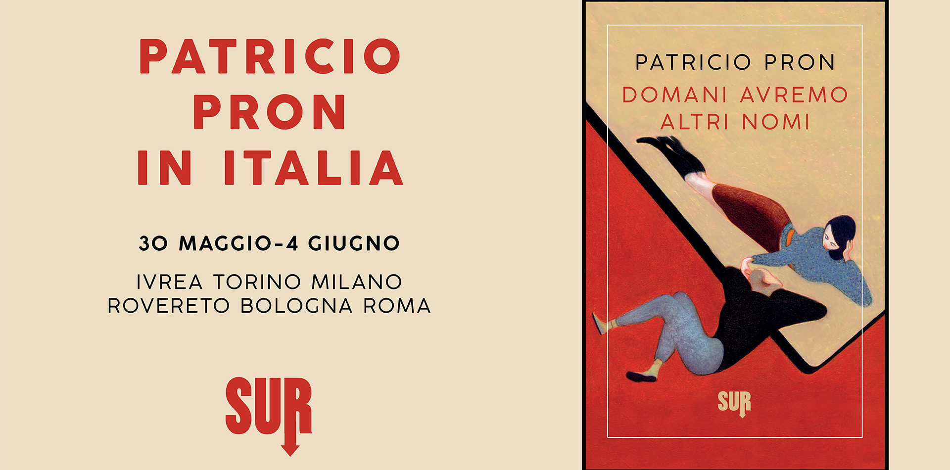 Patricio Pron in Italia