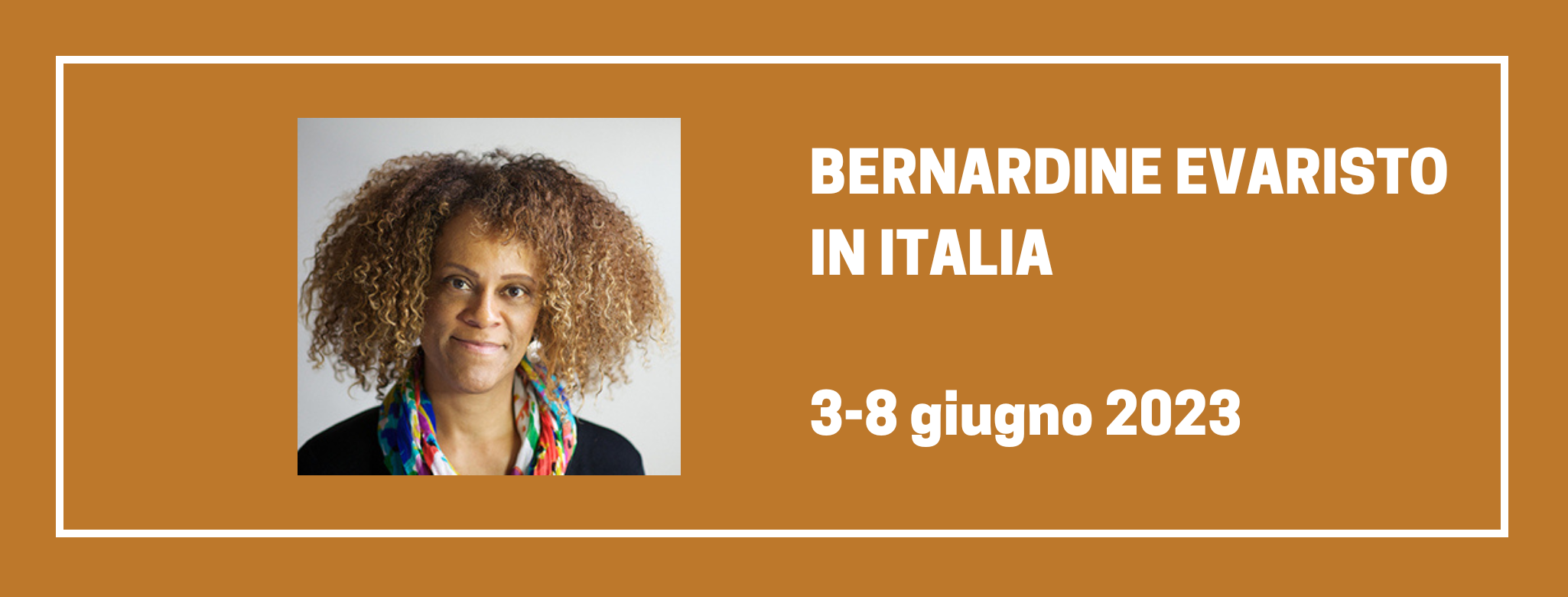 Bernardine Evaristo in Italia