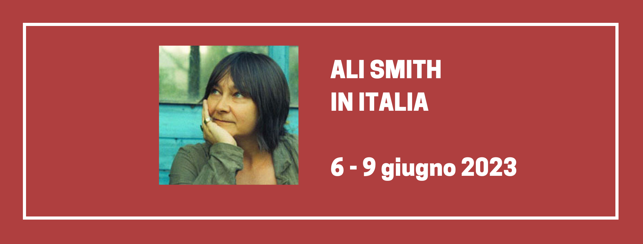 Ali Smith in Italia